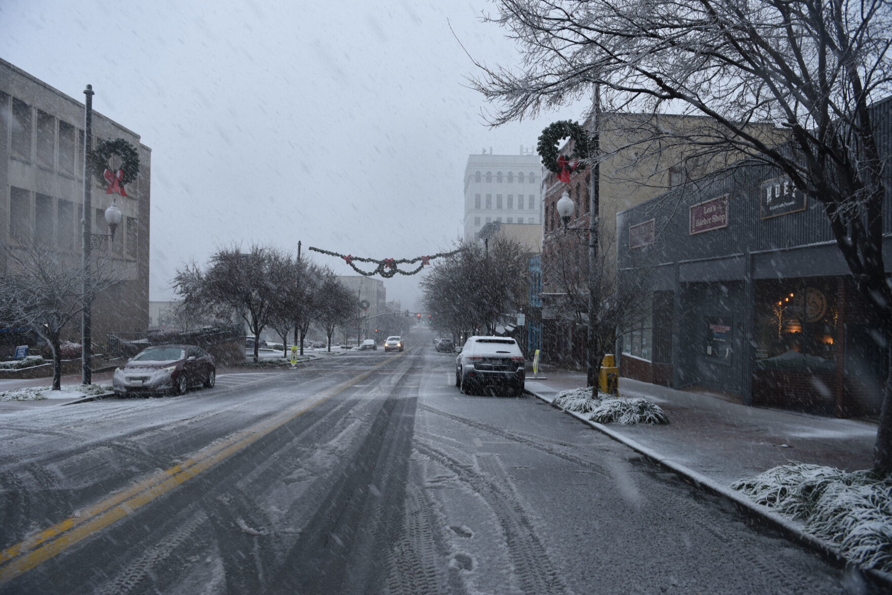 Snow in Danville